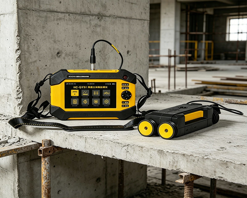 Equipo de ensayo no destructivo para la construcción